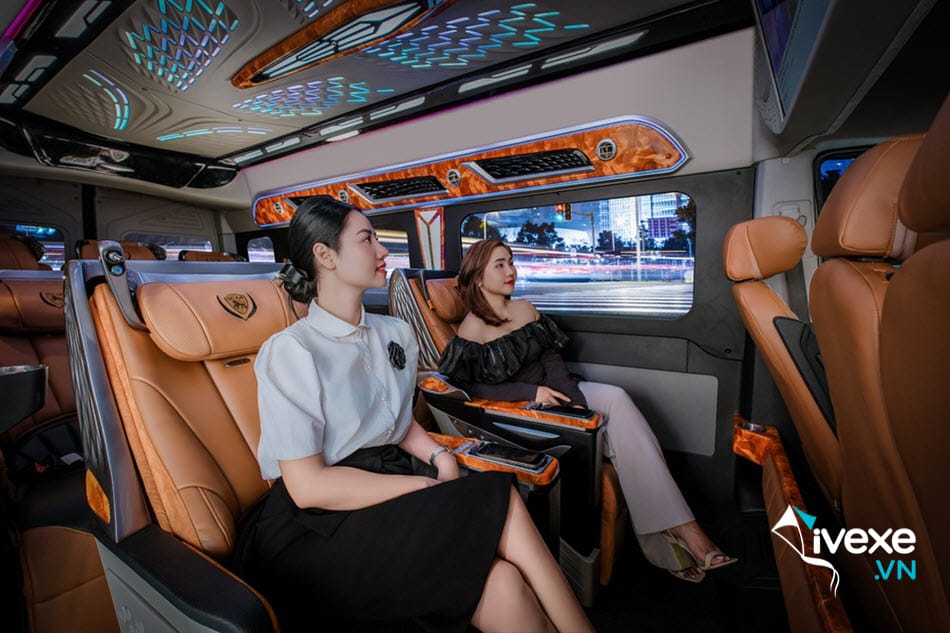 Nội thất xe ghế Limousine