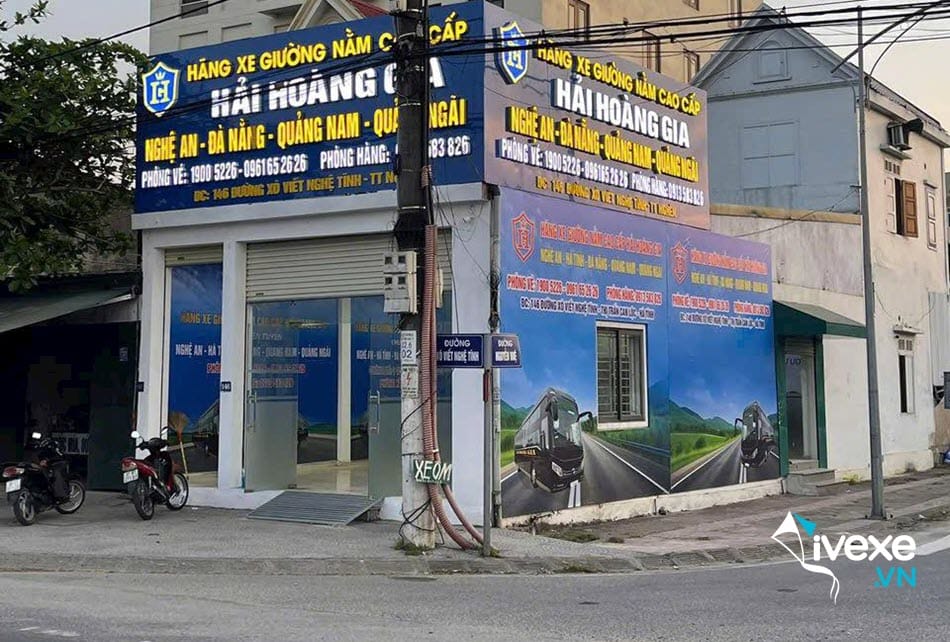 Địa chỉ phòng vé xe khách Hải Hoàng Gia tại Nghệ An