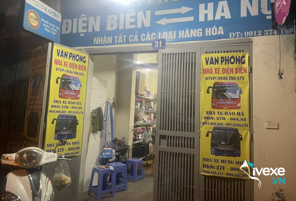Địa chỉ văn phòng xe Bảo Hà tại Điện Biên