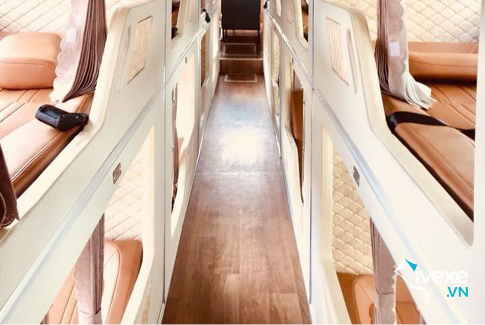 Dòng xe Limousine 30 phòng của xe khách Nhuận Năm Nghệ An