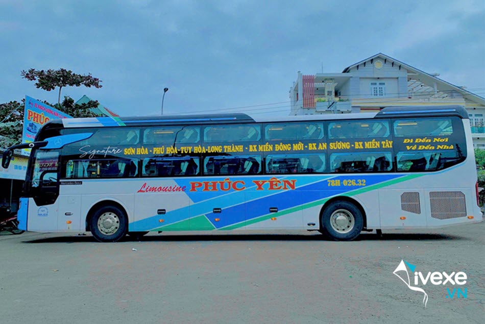 Nhà xe Phúc Yên từ phú Yên đi Sài Gòn