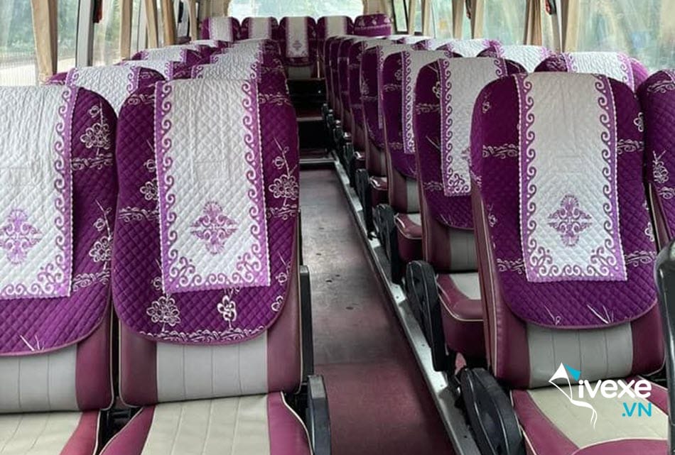 Tiện ích xe ghế 29 chỗ đời mới của xe khách Thủy Chính Phú Thọ