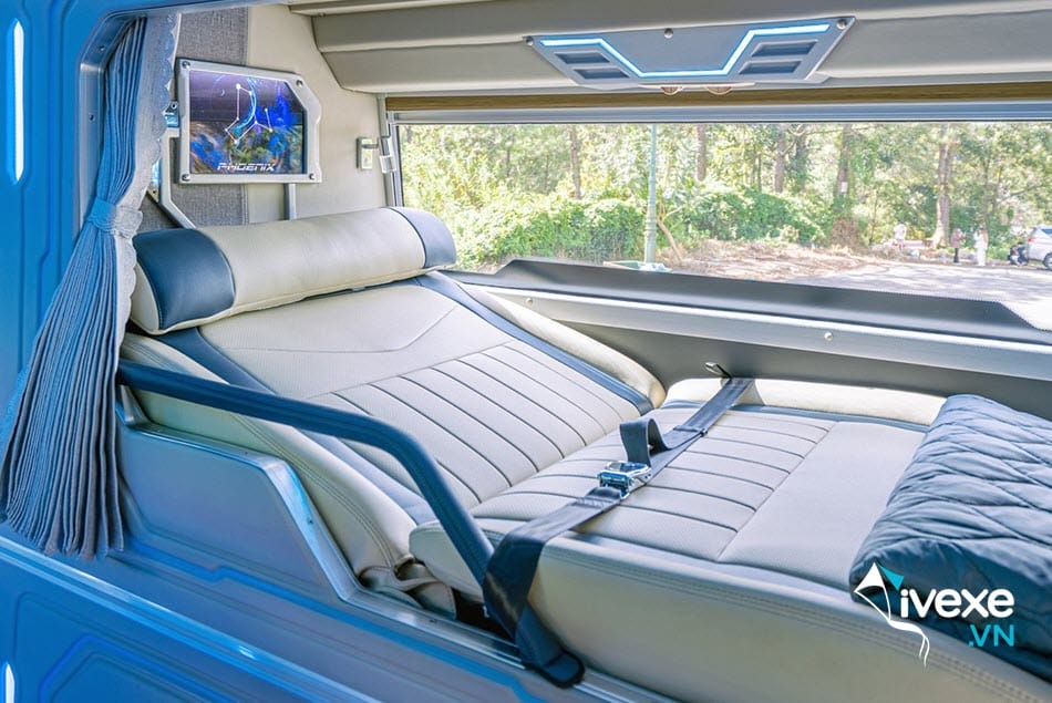 Tiện ích xe Limousine 24 phòng của xe khách Điền Linh Limousine