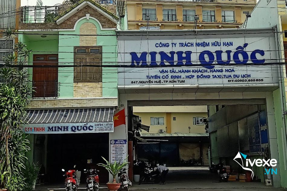 Đại chỉ nhà xe Minh Quốc tại Kon Tum
