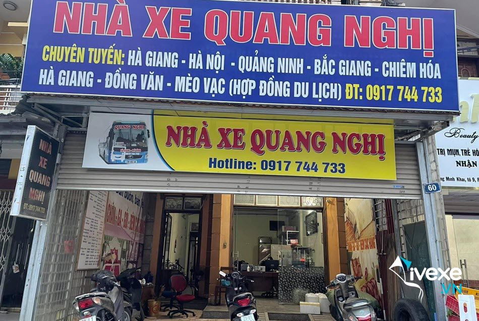 Địa chỉ nhà xe Quang Nghị tại Hà Giang