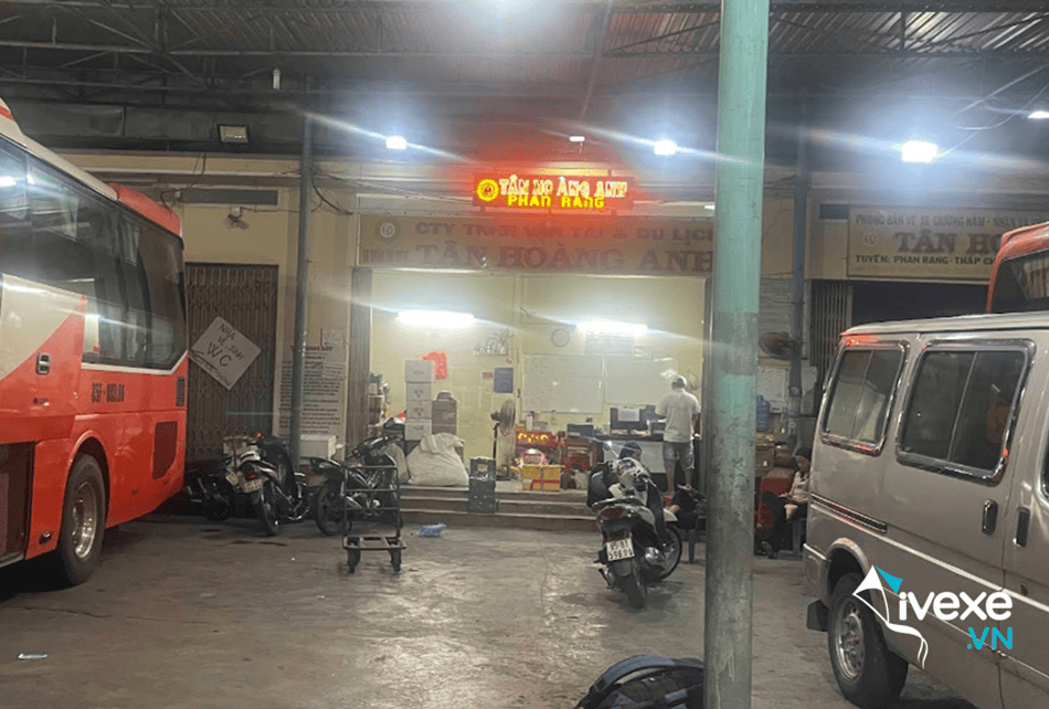 Địa chỉ nhà xe Tân Hoàng Anh tại Phan Rang