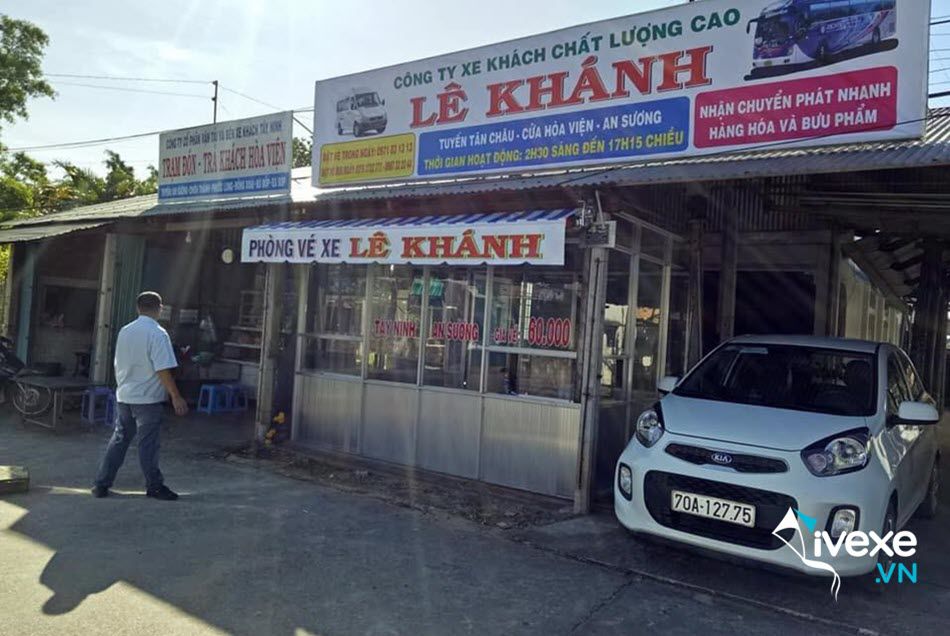 Địa chỉ phòng vé nhà xe Lê Khánh tại Tây Ninh