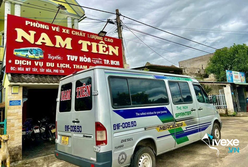 Địa chỉ phòng vé xe khách Nam Tiên tại Phú Yên