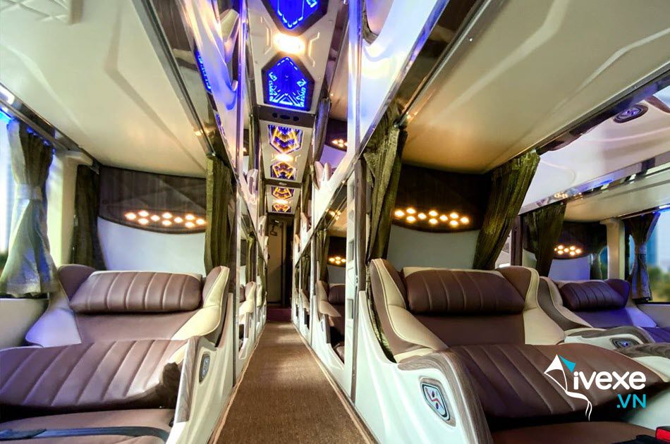 Dịch vụ xe Limousine 34 phòng của xe khách Minh Quốc