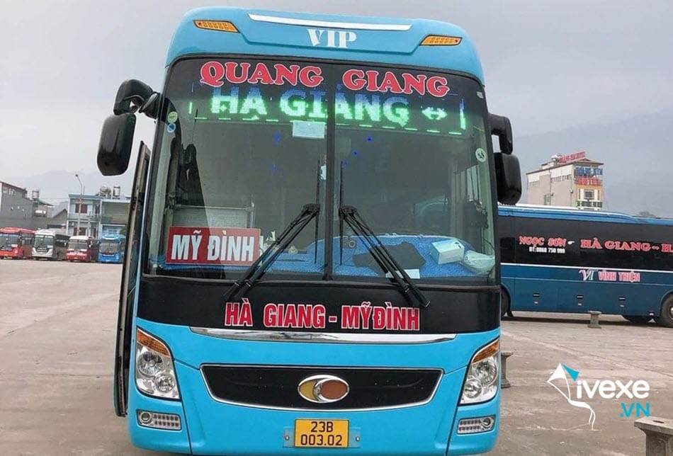 Nhà xe Quang Giang tuyến Hà Giang đi Lào Cai