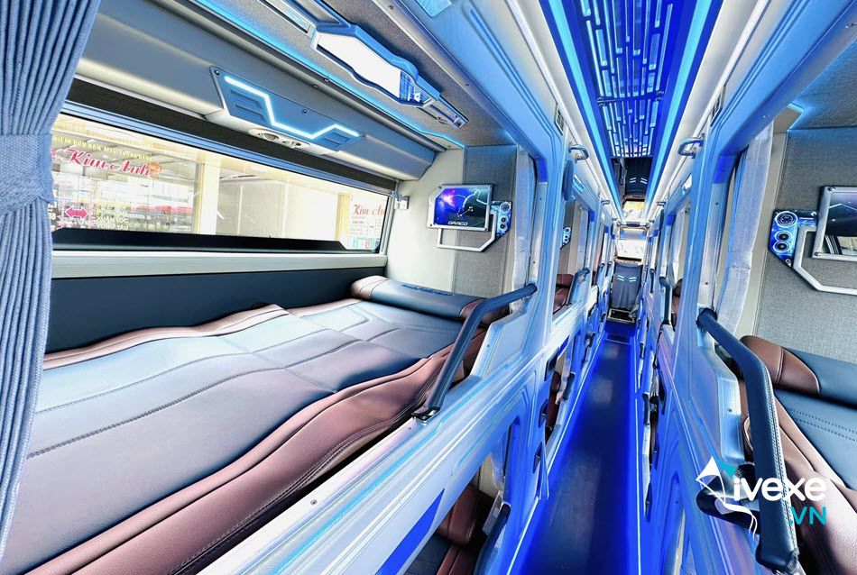 Tiện ích xe Limousine 22 phòng của xe khách Kim Anh Đắk Lắk