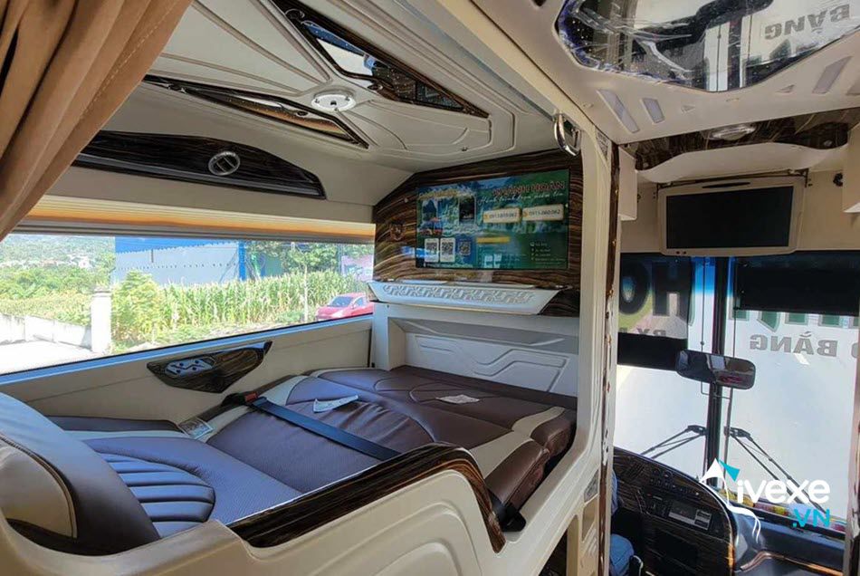 Tiện nghi xe Limousine 20 phòng của xe khách Khánh Hoàn