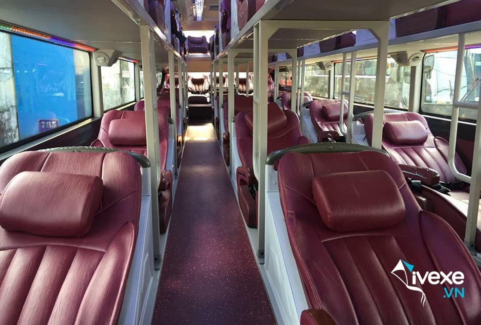 Tiện íchx e giường nằm 38 chỗ của xe Tân Hoàng Anh Ninh Thuận