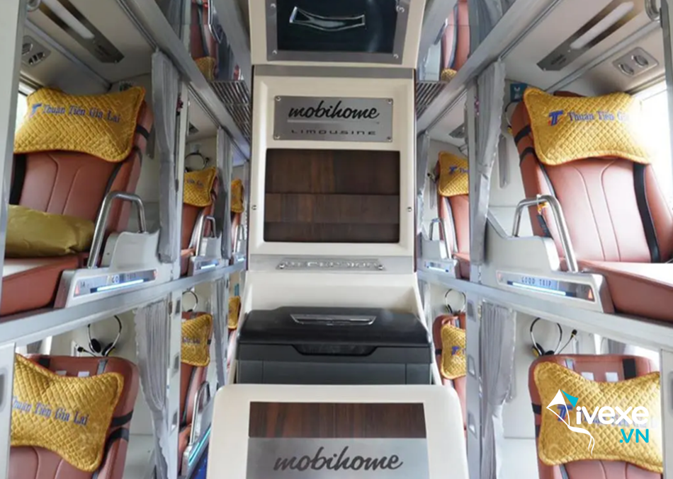 Xe giường nằm Limousine 34 phòng của nhà xe Thuận Tiến