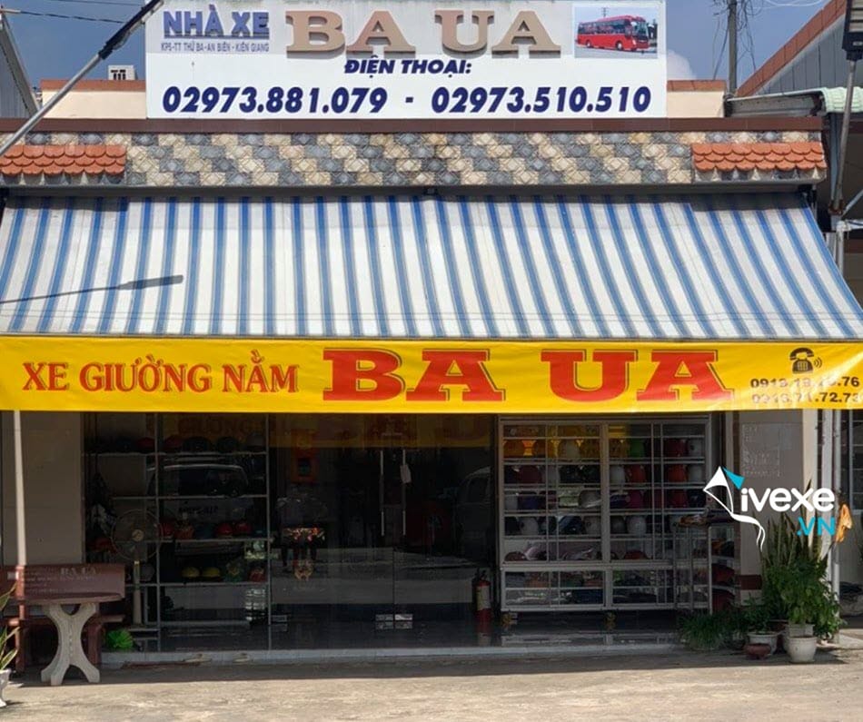 Địa chỉ văn phòng nhà xe Ba Ua tại Kiên Giang