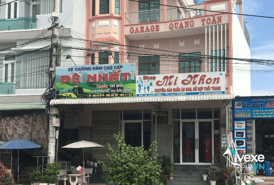 Địa chỉ văn phòng nhà xe Đệ Nhất tại Bình Định