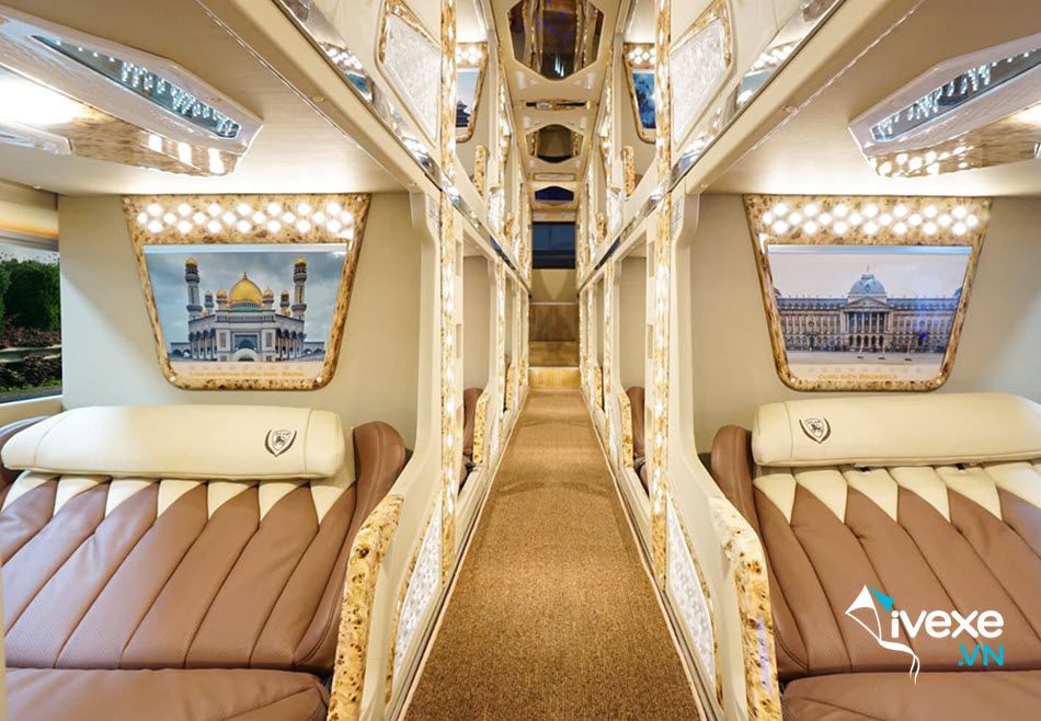 Dòng xe Limousine 22 phòng Vip của nhà xe Thu Đức Limousine chất lượng cao