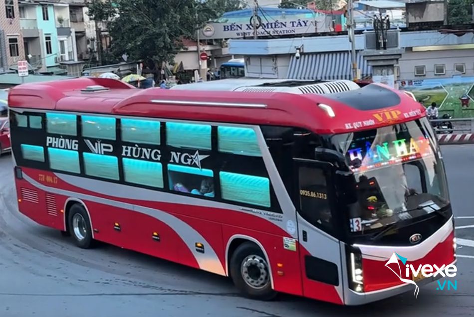 Nhà xe Hùng Nga Sài Gòn đi Bình Định 