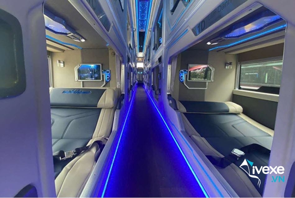 Tiện ích dòng xe Limousine 22 phòng của xe khách Hoa Nho Bình Định