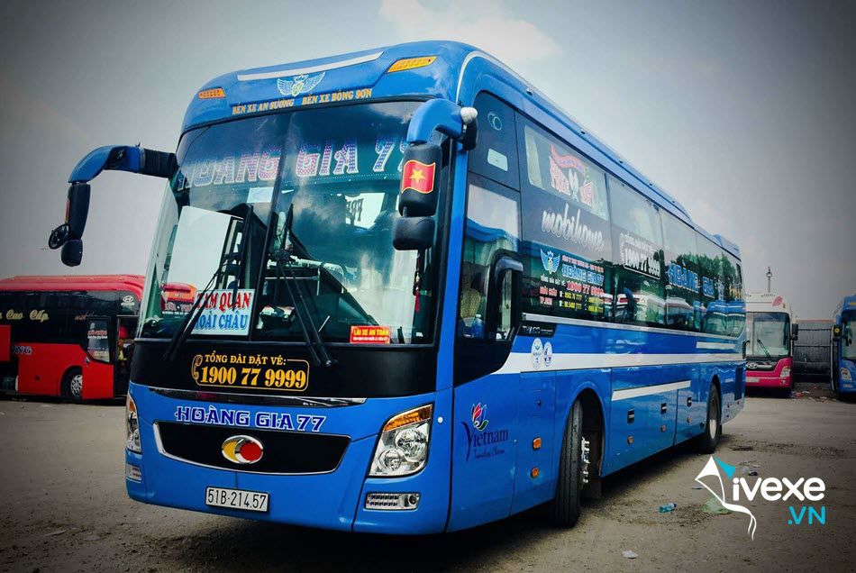Xe khách Hoàng Gia 77 đi Sài Gòn từ Bình Định