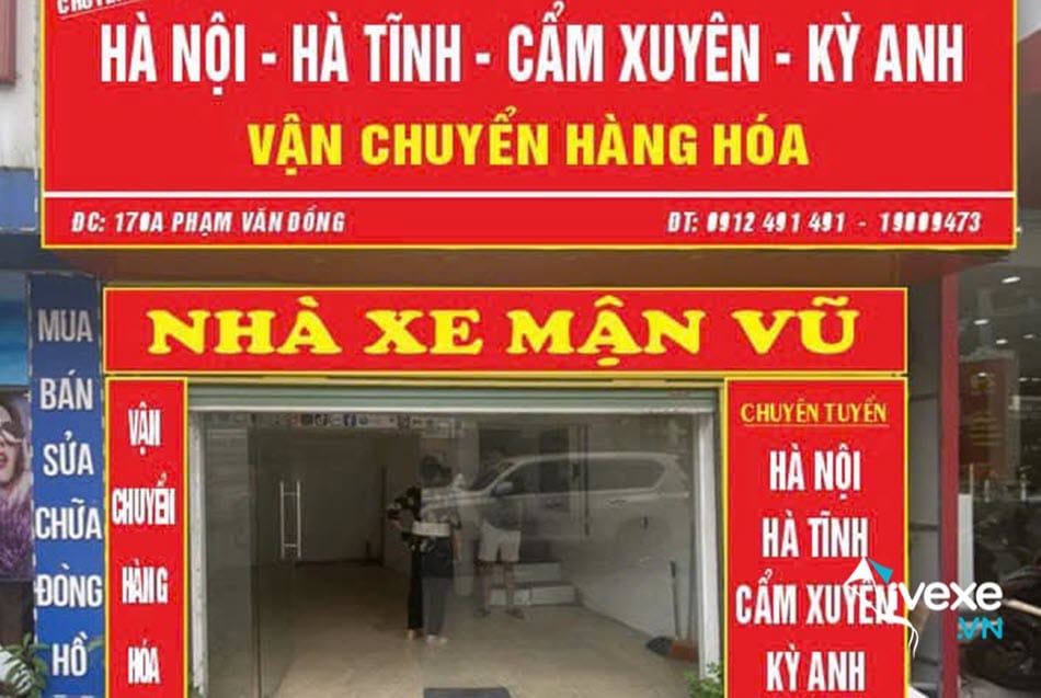 Địa chỉ gửi hàng xe Mận Vũ tại Hà Nội