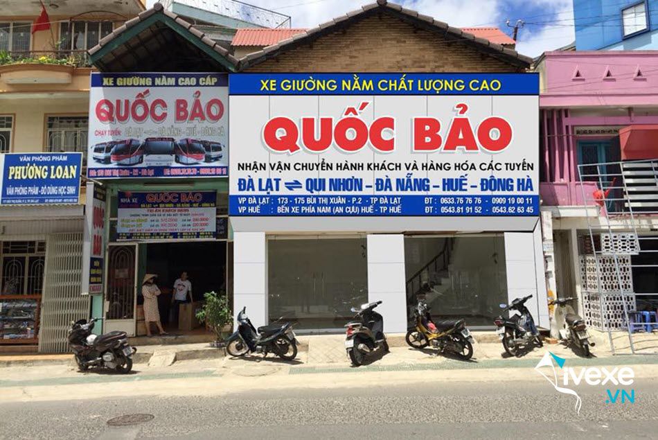 Địa chỉ nhà xe Quốc Bảo tại Đà Lạt - Lâm Đồng