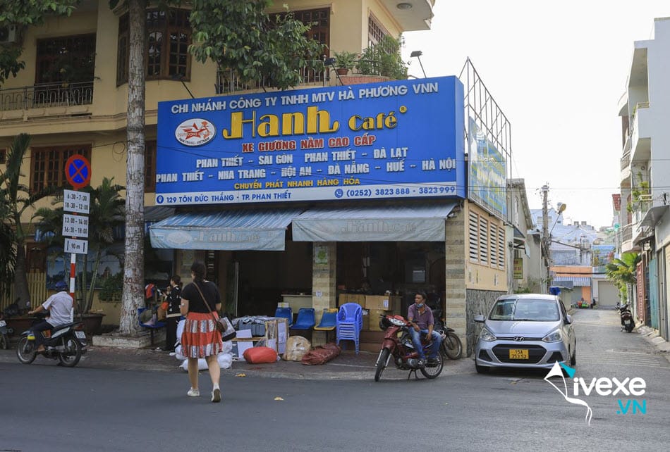 Địa chỉ văn phòng nhà xe Hạnh Cafe tại Phan Thiết