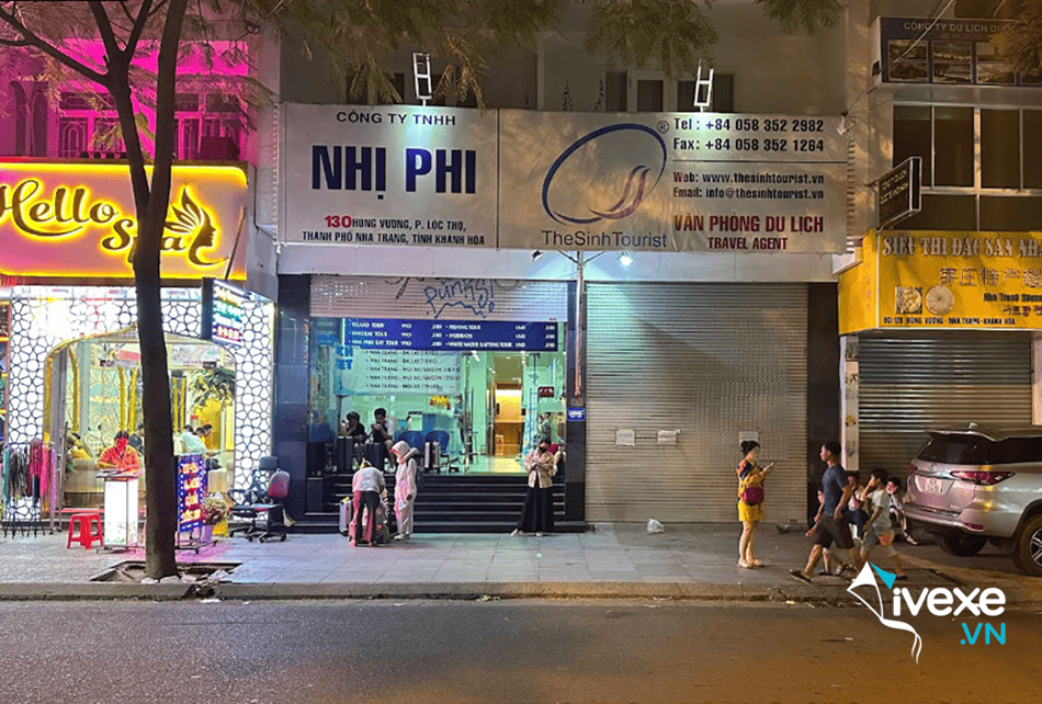 Địa chỉ văn phòng nhà xe The Sinh Tourist tại Nha Trang