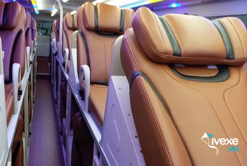 Dịch vụ xe giường nằm 38 chỗ của xe khách Kỳ Anh