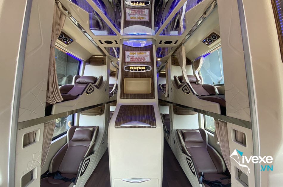 Dịch vụ xe Limousine 34 phòng của xe khách Ngọc Thông 1