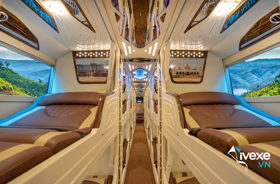 Dòng xe Limousine 20 phòng Vip của xe khách Thiện Trí