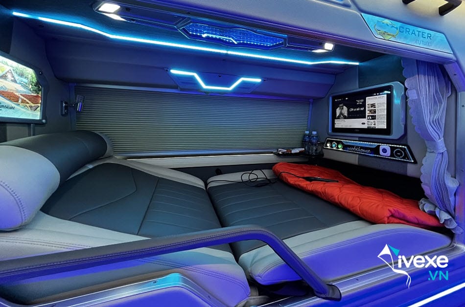 Dòng xe Limousine 24 phòng đôi của xe Lộc Thủy Nghệ An