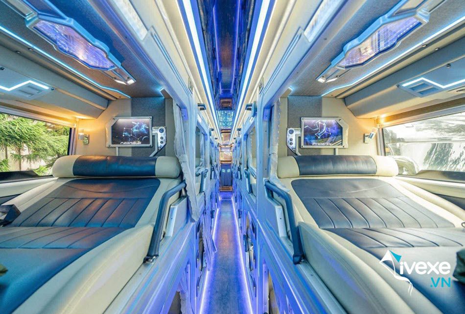 Dòng xe Limousine 24 phòng của nhà xe Khiêm Oanh