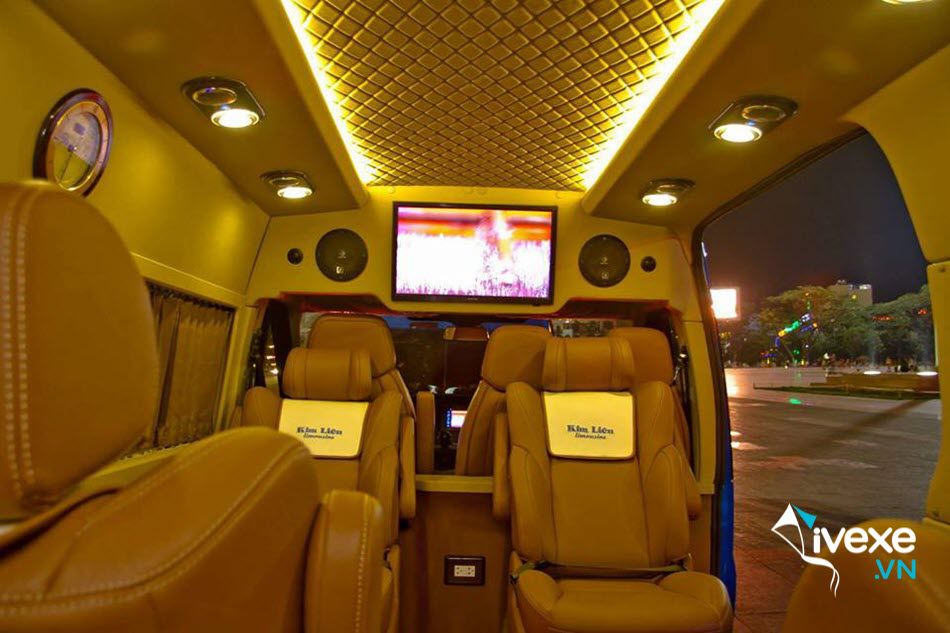 Dòng xe Limousine 9 chỗ đời mới của xe khách Kim Liên Đà Nẵng