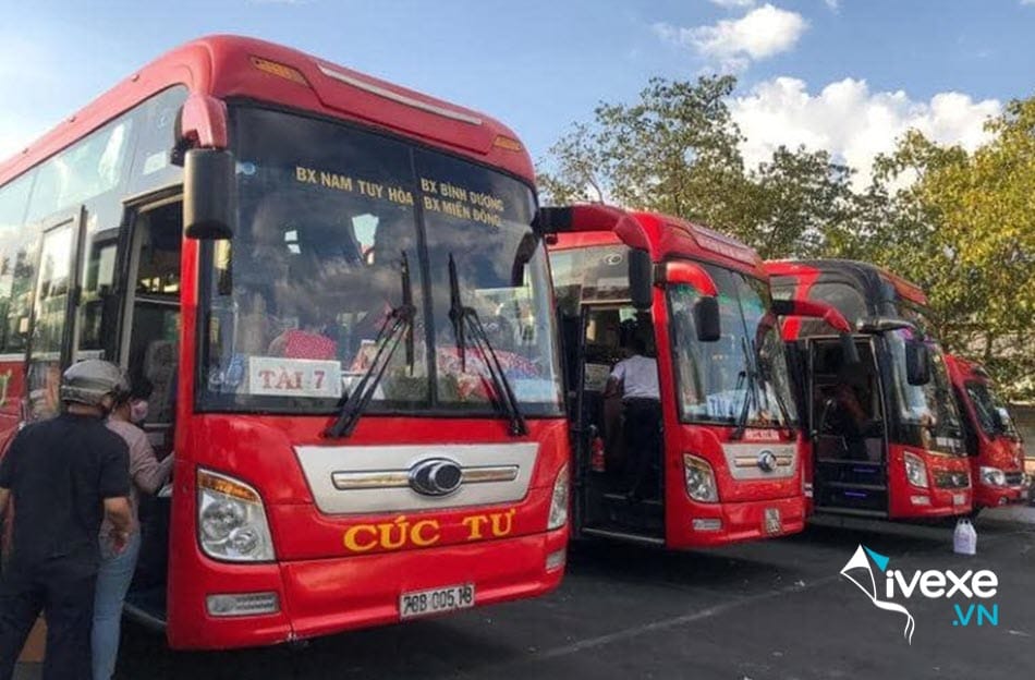Nhà xe Cúc Tư Sài Gòn đi Phú Yên chất lượng cao