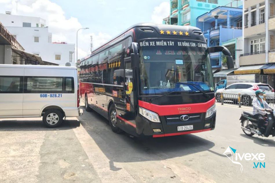 Nhà xe Thắng Cà Mau đi Sài Gòn