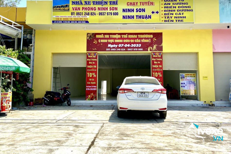 Địa chỉ phòng vé nhà xe Thiện Trí tại Ninh Sơn - Ninh Thuận
