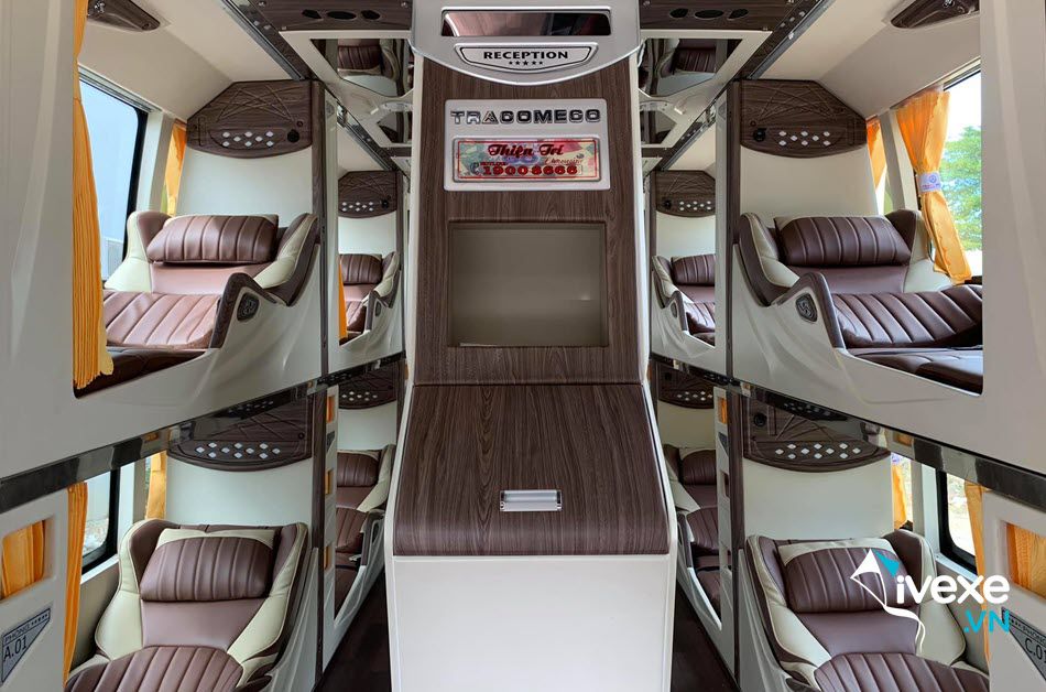 Tiện ích xe Limousine 34 phòng của nhà xe Thiện Trí Phan Rang