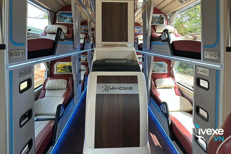 Tiện ích xe Limousine 34 phòng của xe khách Lê Hải Tây Ninh