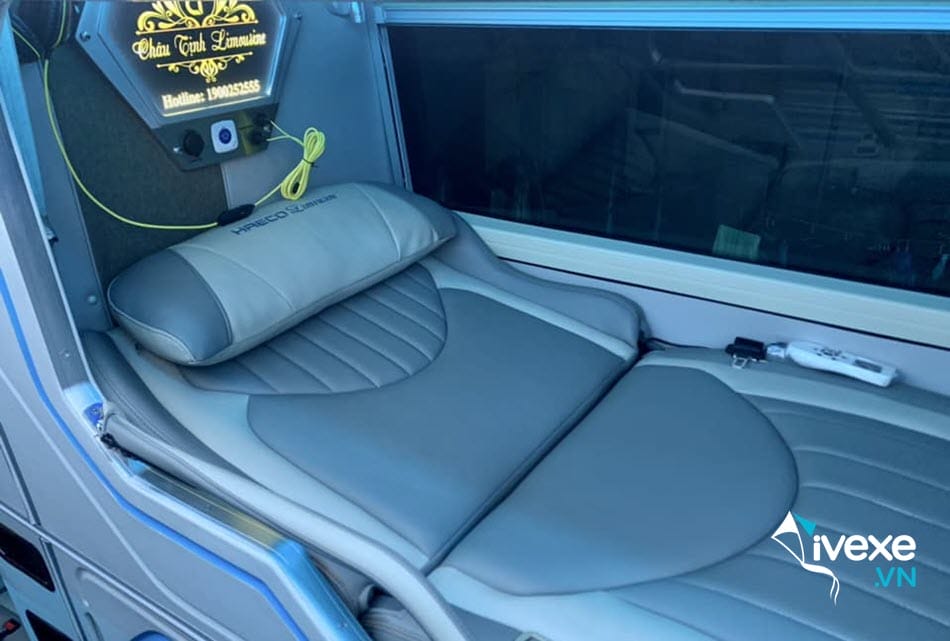 Tiện ích xe Limousine của nhà xe Châu Tịnh Hà Tĩnh - Hà Nội