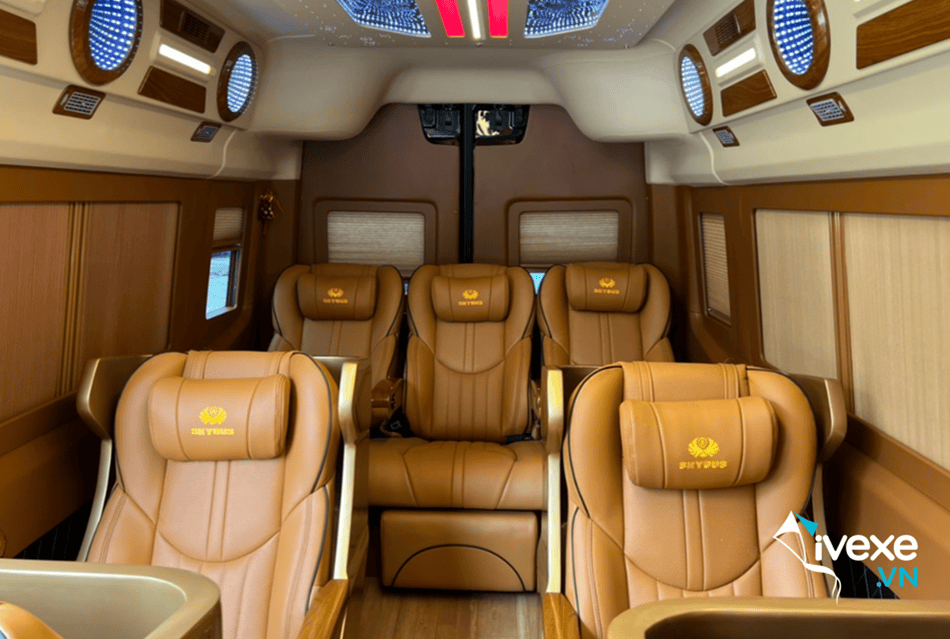 Tiện ích xe Limousine của xe 9 Lan Bình Thuận