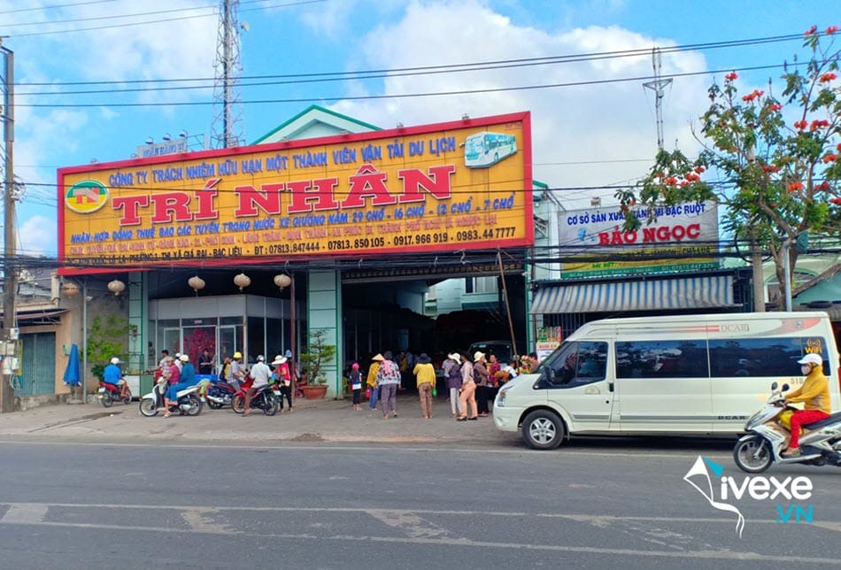 Văn phòng nhà xe Trí Nhân tại Bạc Liêu 