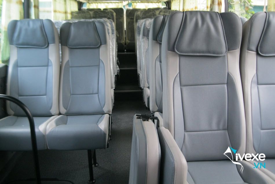 Dòng xe ghế 29 chỗ đời mới của xe khách Kim Anh Chợ Lách