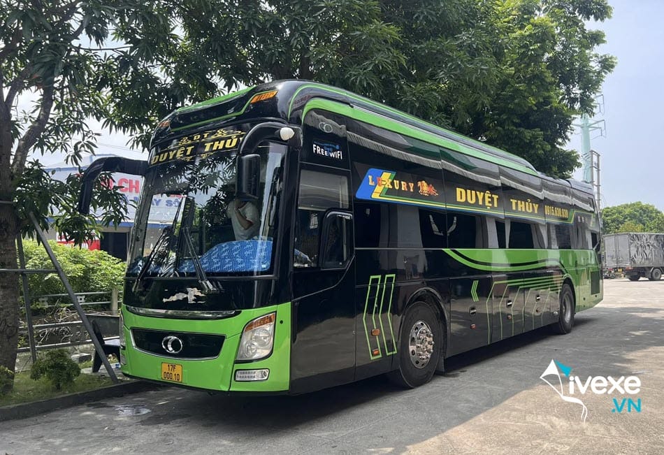 Xe khách Duyệt Thủy Thái Bình đi Lào Cai