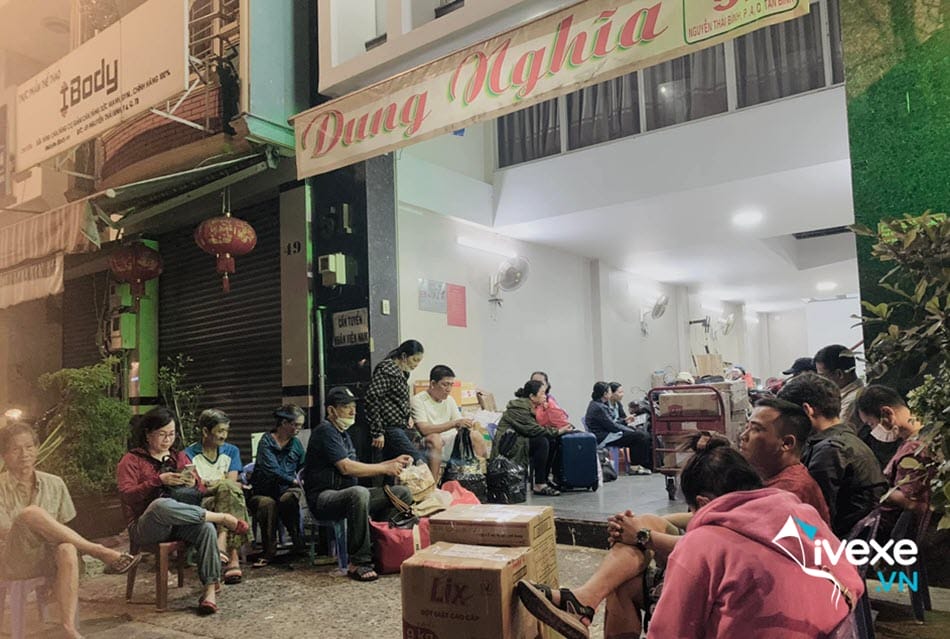 Địa chỉ văn phòng nhà xe Dung Nghĩa tại Sài Gòn
