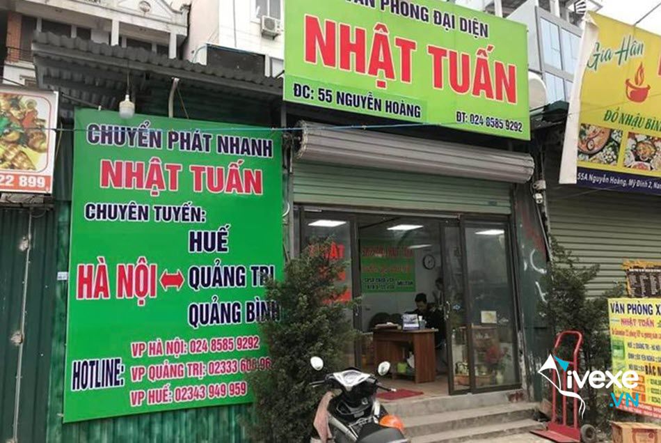 Địa chỉ văn phòng nhà xe Nhật Tuấn tại Hà Nội