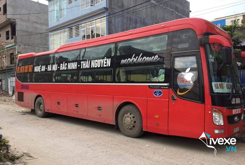 Nhà xe Cúc Mừng Nghệ An đi Hải Phòng giá rẻ