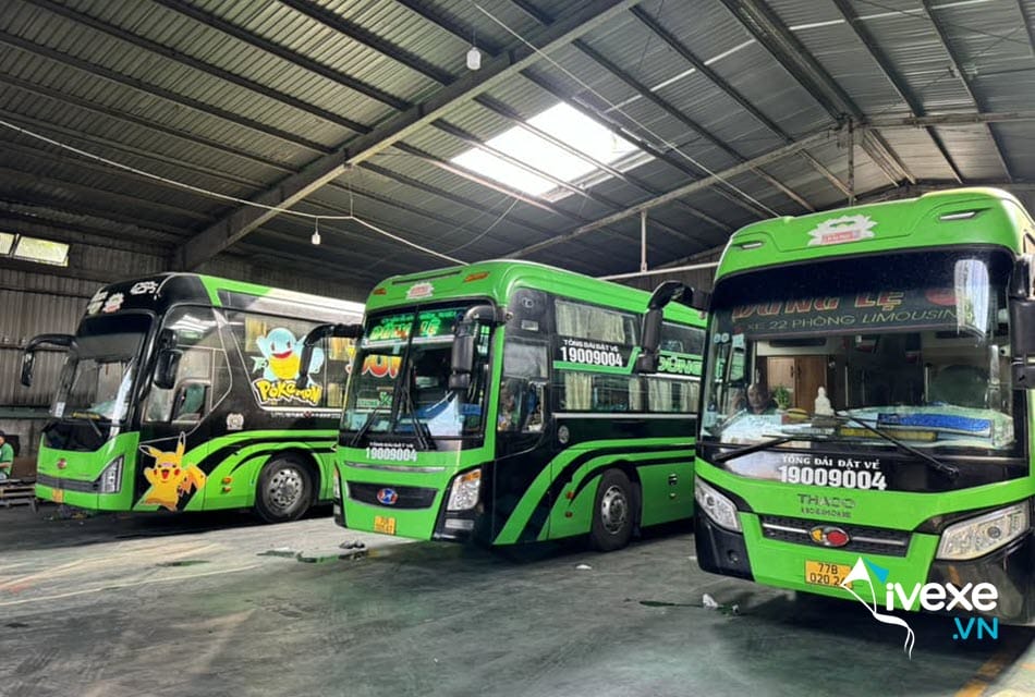 Nhà xe Dũng Lệ Sài Gòn đi Bình Định dịch vụ chu đáo