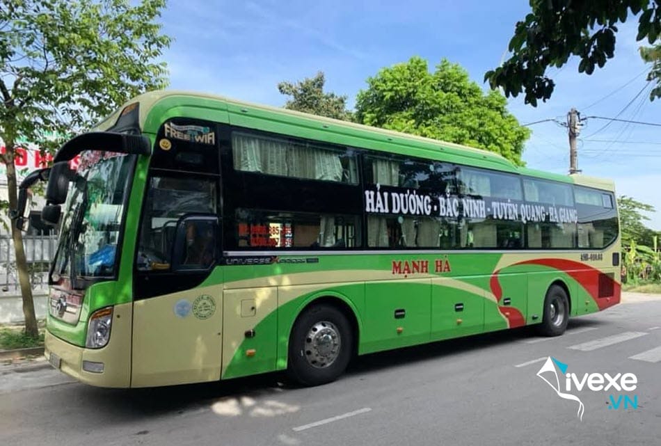 Nhà xe Mạnh Hà Hải Dương đi Hà Giang giá rẻ