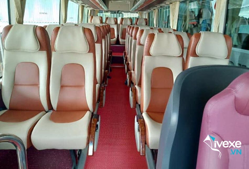 Tiện ích xe ghế ngồi 29 chỗ của xe khách Thiên Trường Ninh Bình